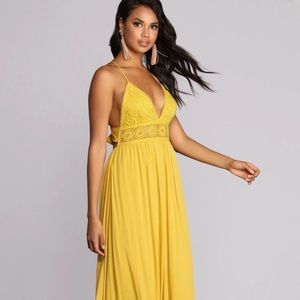 Windsor crochet maxi dress